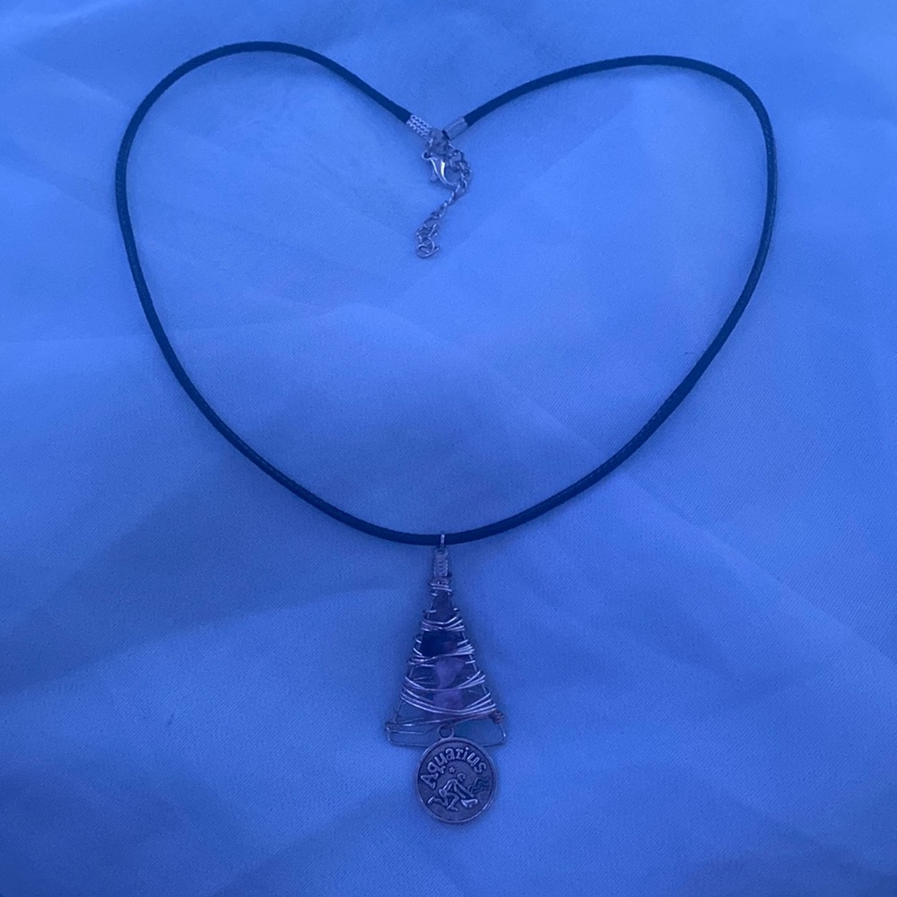 Aquarius necklace